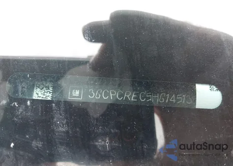 2017 Chevrolet Silverado 1500 1Lt z USA, uszkodzony, nr VIN 3GCPCREC5HG145135